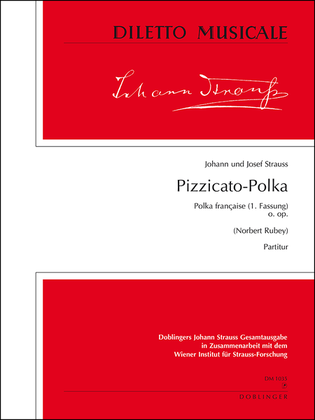 Book cover for Pizzicato-Polka o. op.