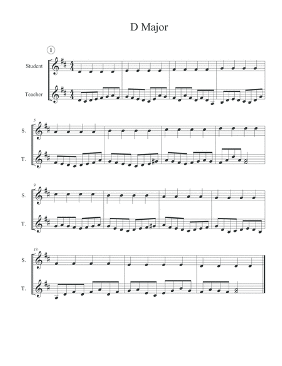 Scale Duets Scale Duets String Duet scores gallery preview page 4