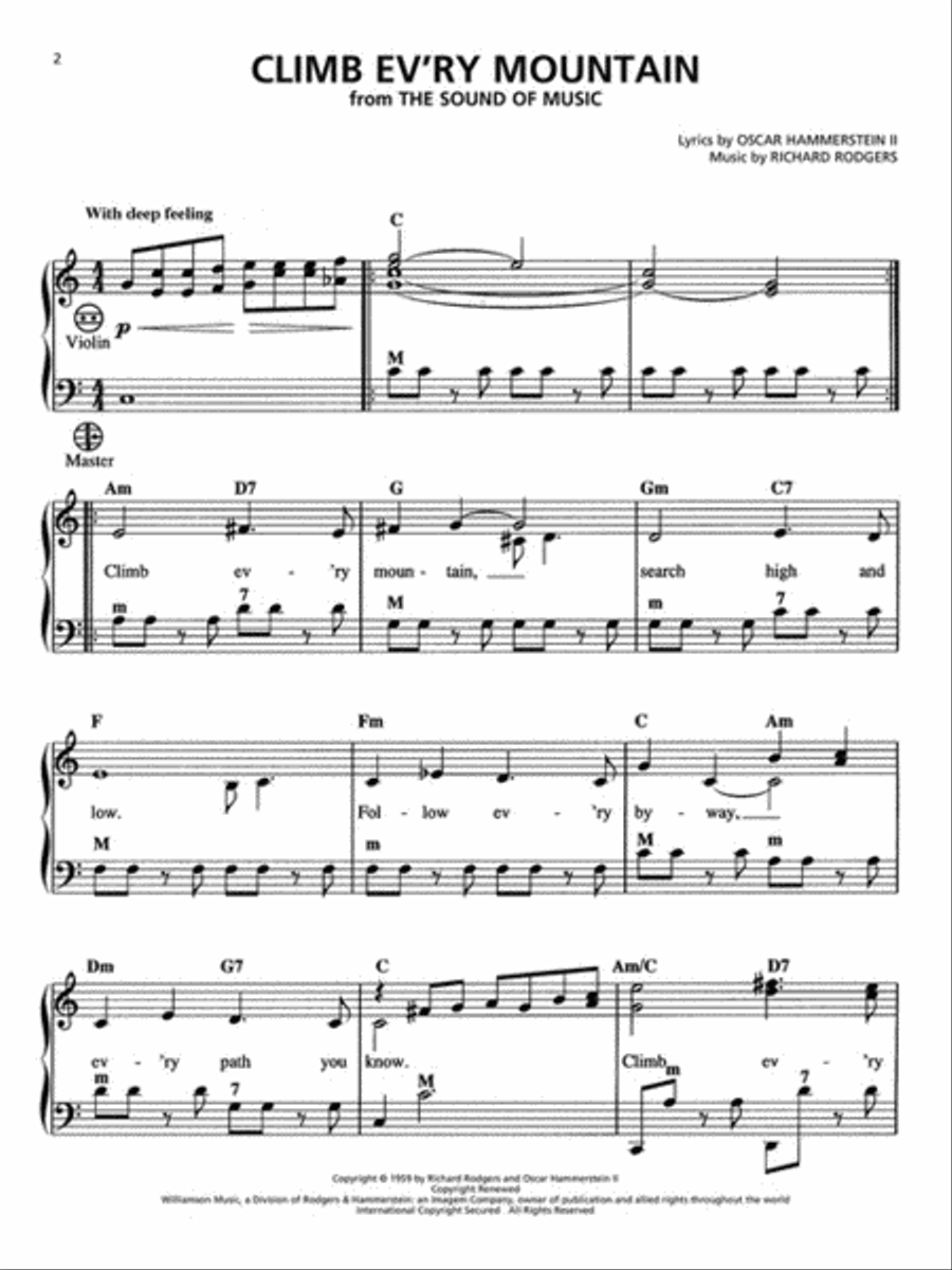 Broadway Favorites for Accordion - 2nd Edition Accordion scores gallery preview page 3