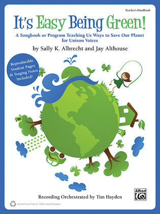 Book cover for It's Easy Being Green!