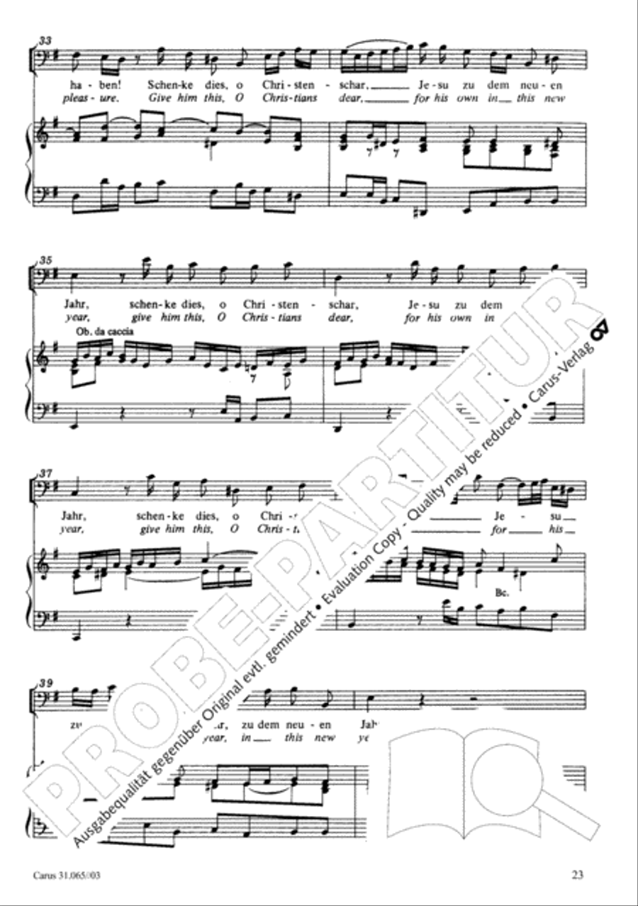 They all shall day come out from Sheba (Sie werden aus Saba alle kommen) TB scores gallery preview page 24