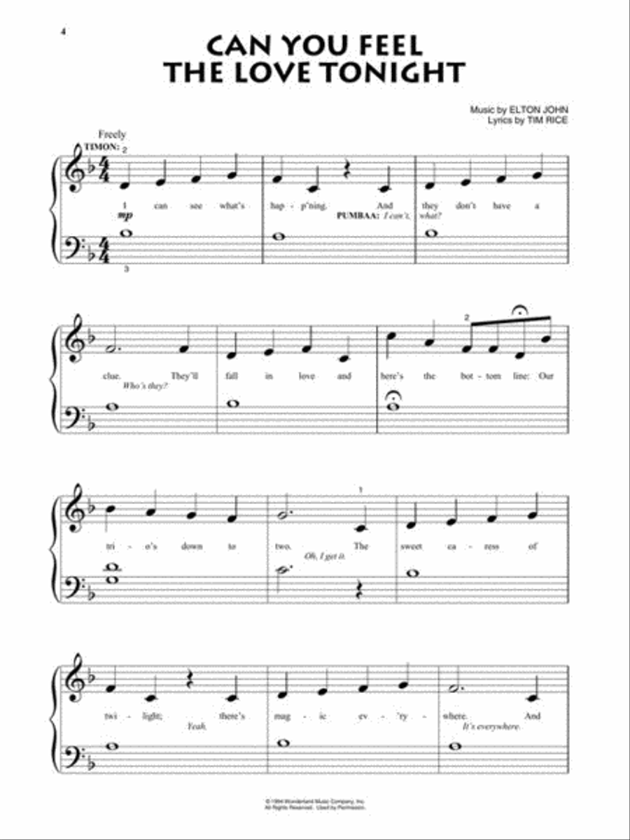 <br>Sheet music extract