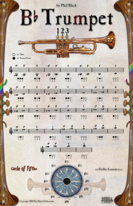 Poster Trumpet 43X28Cm