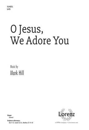 Book cover for O Jesus, We Adore You
