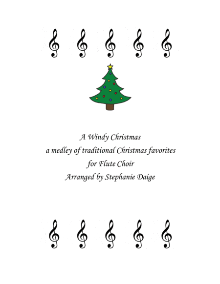 A Windy Christmas for Flute Choir image number null