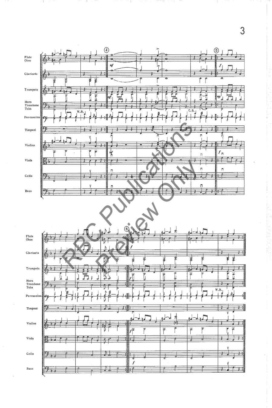 Cripple Creek Full Orchestra scores gallery preview page 4