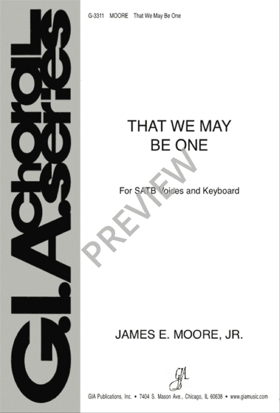 That We May Be One 4-Part scores gallery preview page 2