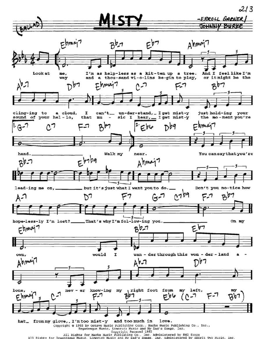 Misty Voice scores gallery preview page 1