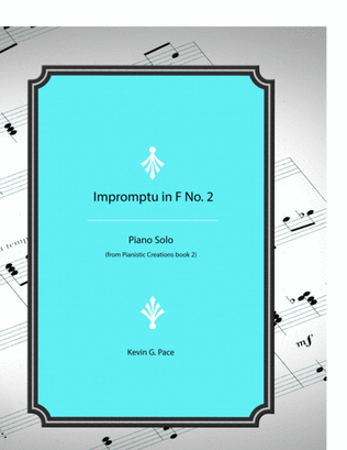 Impromptu in F No. 2 - original piano solo