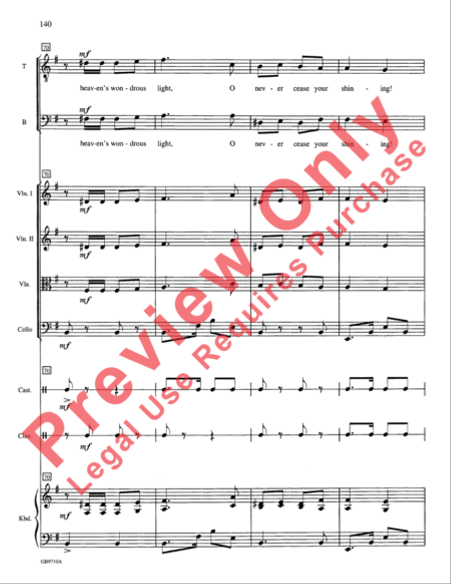 A Festival of Lessons and Carols Choir scores gallery preview page 141