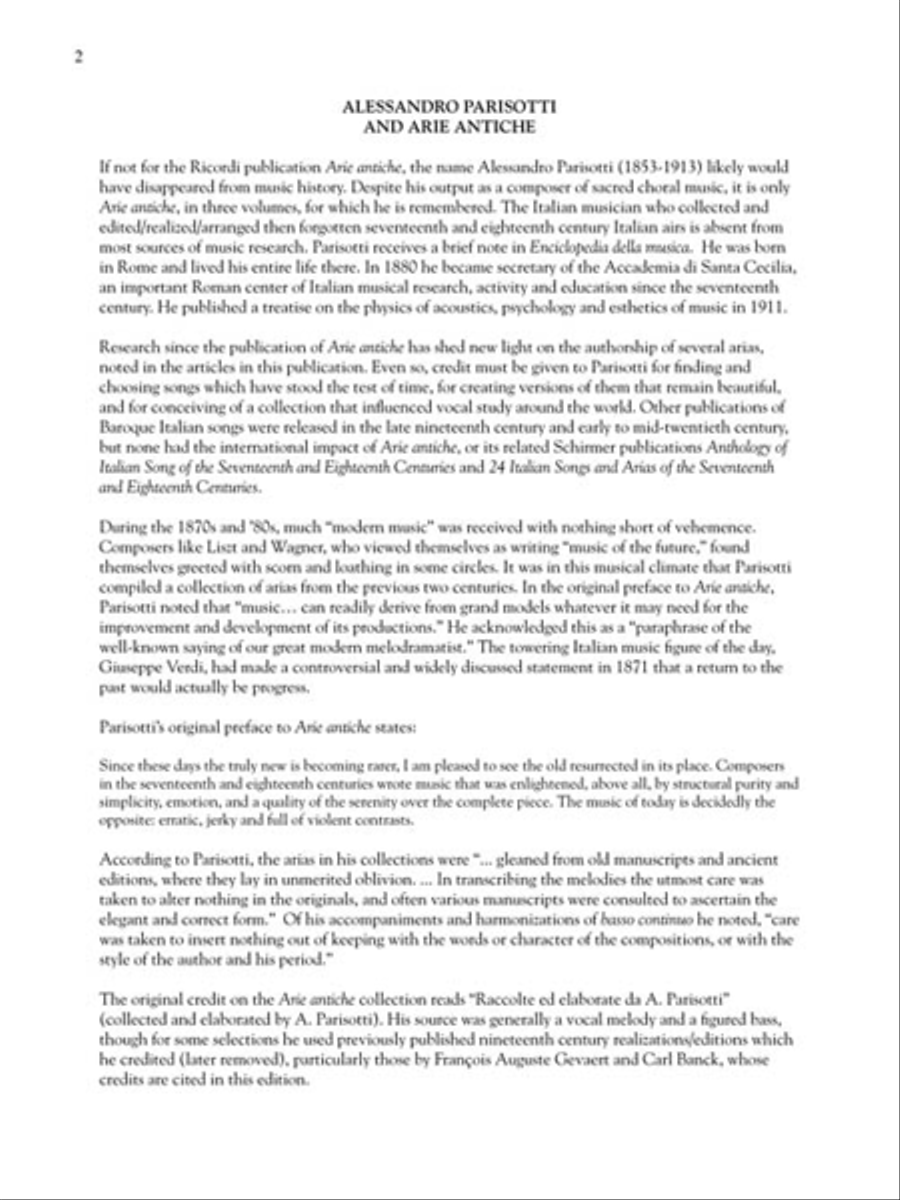 28 Italian Songs and Arias of the 17th and 18th Centuries – Complete Voice Solo scores gallery preview page 5