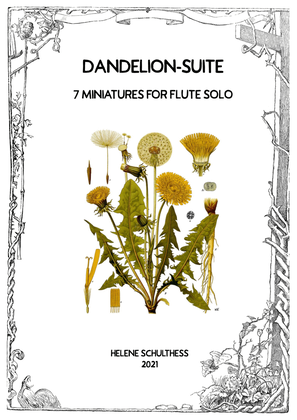 Book cover for Dandelion-Suite for flute solo