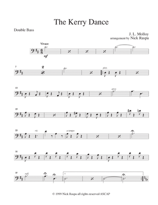 Kerry Dance (String Orchestra) Double Bass part