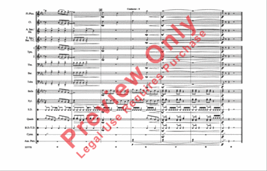 21 Guns (score only) 21 Guns (score only) Marching Band scores gallery preview page 9