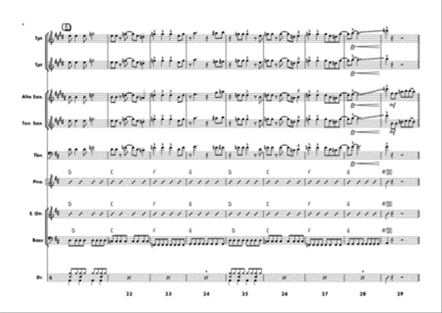 Everybody Say Yeah Small Ensemble scores gallery preview page 4