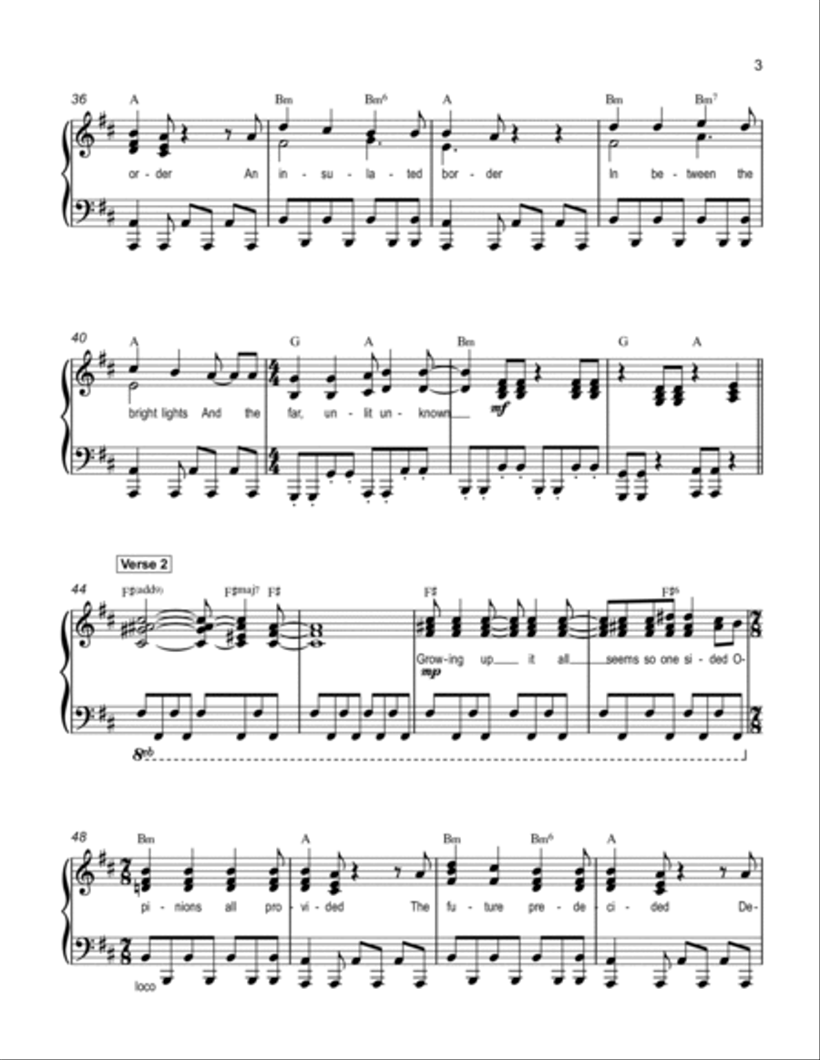 Subdivisions Subdivisions Piano Solo scores gallery preview page 3