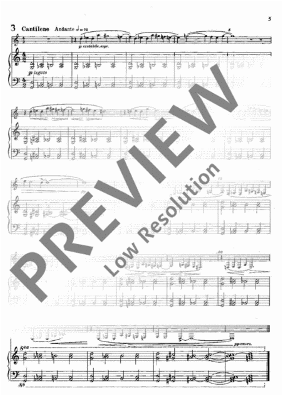 Sonatina giocosa Clarinet Solo scores gallery preview page 6