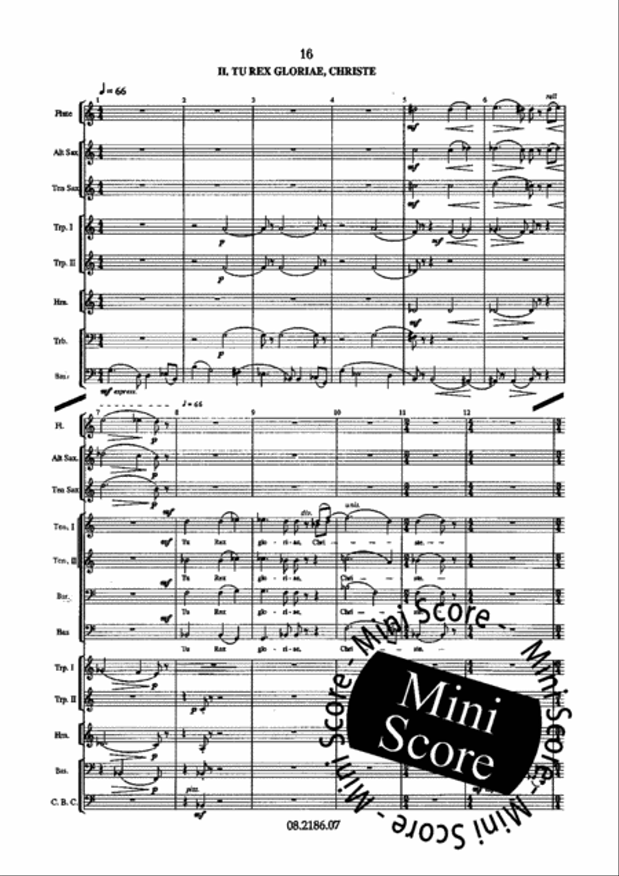 Te Deum Te Deum TTBB scores gallery preview page 21