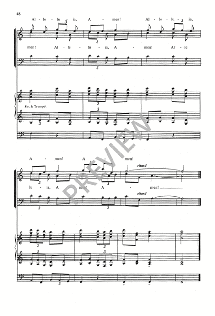 The Calvin Hampton Hymnary 4-Part scores gallery preview page 50
