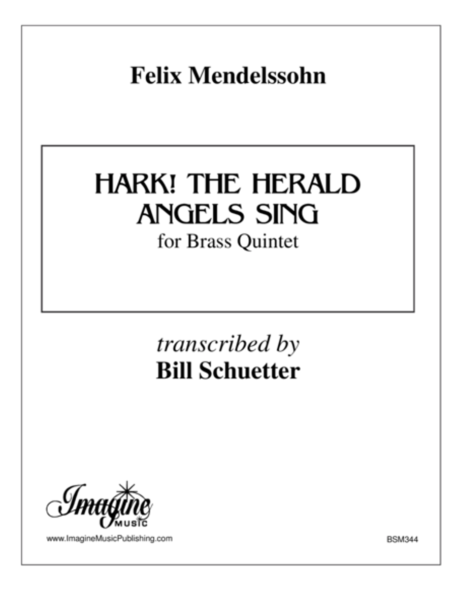 Hark! the Herald Angels Sing Brass Quintet scores gallery preview page 2