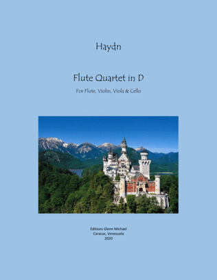 Book cover for Haydn Flute Quartet in D