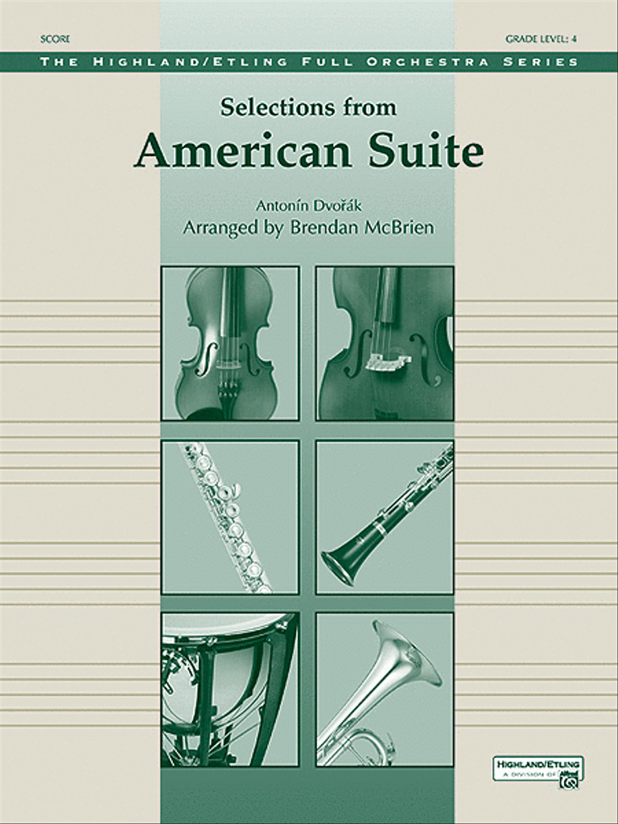 Selections from American Suite Full Orchestra scores gallery preview page 1