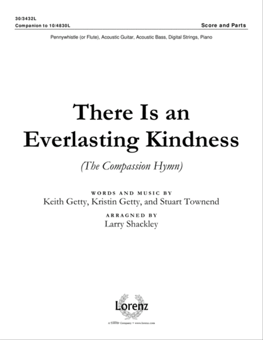 There Is an Everlasting Kindness - Instrumental Ensemble Score and Parts Choir scores gallery preview page 2