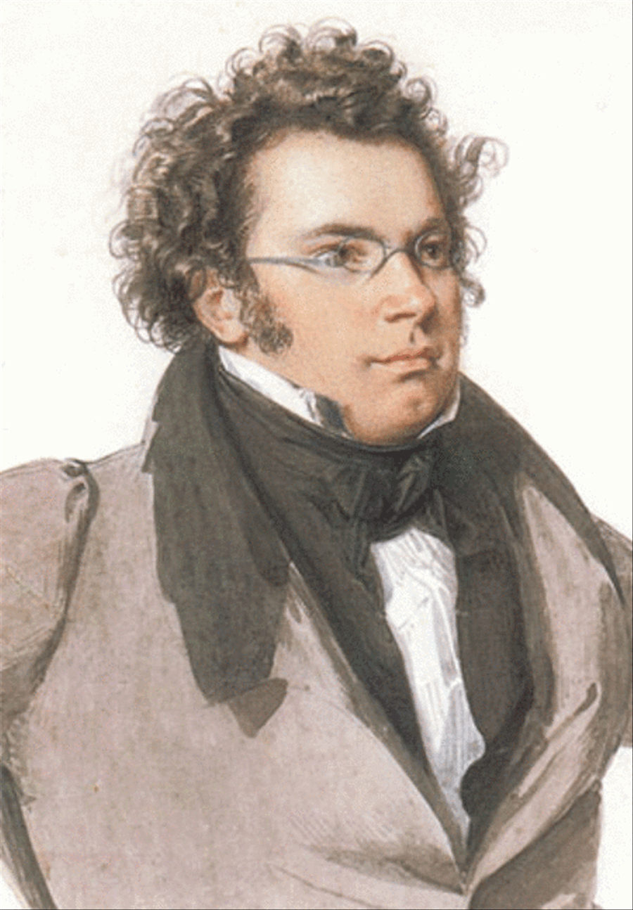 Franz Schubert Greeting & Postcards scores gallery preview page 1