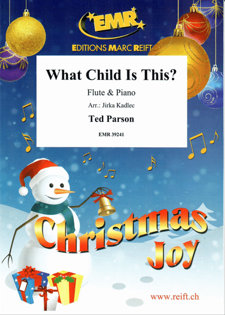 What Child Is This? Flute Solo scores gallery preview page 1