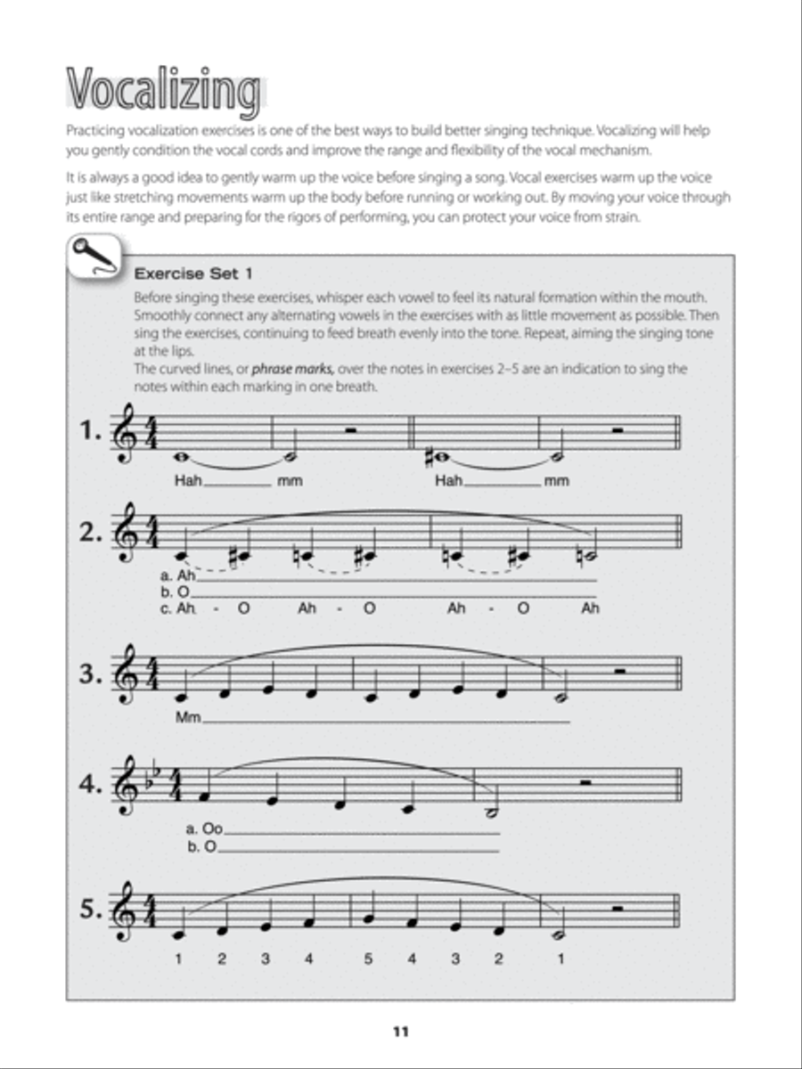 Singing 101 Singing 101 Voice scores gallery preview page 4