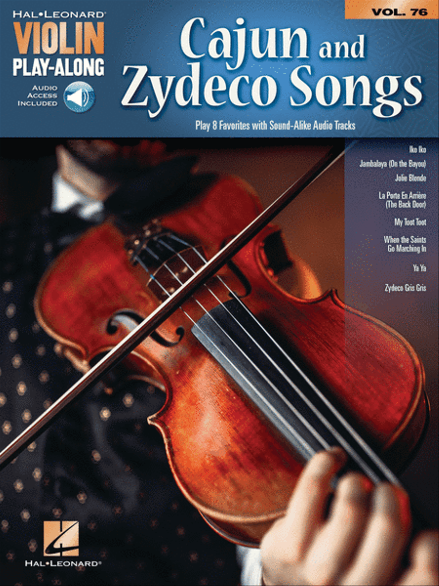 Cajun & Zydeco Songs Violin scores gallery preview page 1