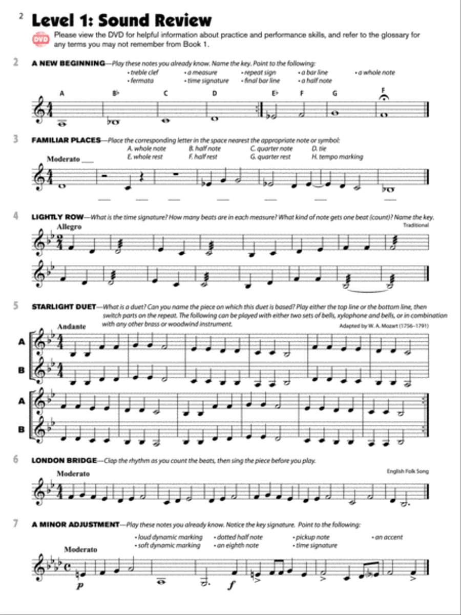 Sound Innovations for Concert Band Concert Band Methods scores gallery preview page 2