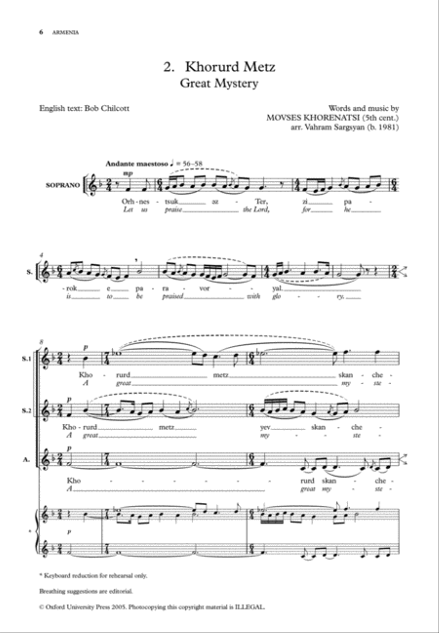 World Carols for Choirs (SATB) image number null