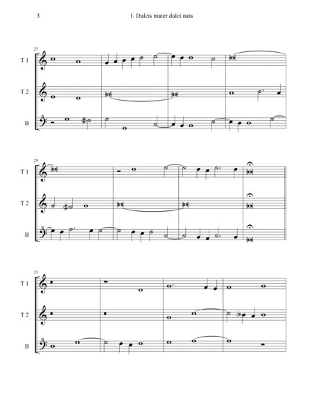 Two French Motets for Recorder Trios image number null