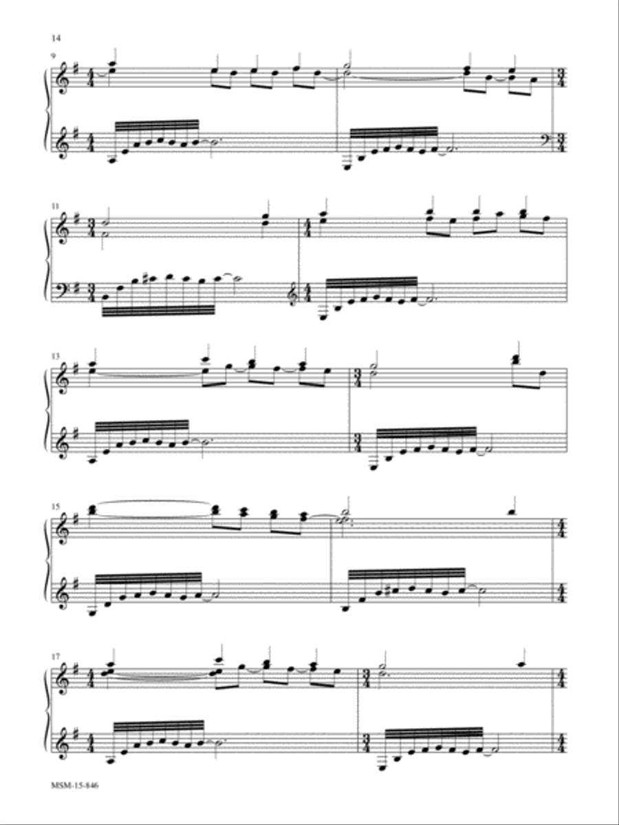Advent and Christmas Wonder, Set 3 Easy Piano scores gallery preview page 7