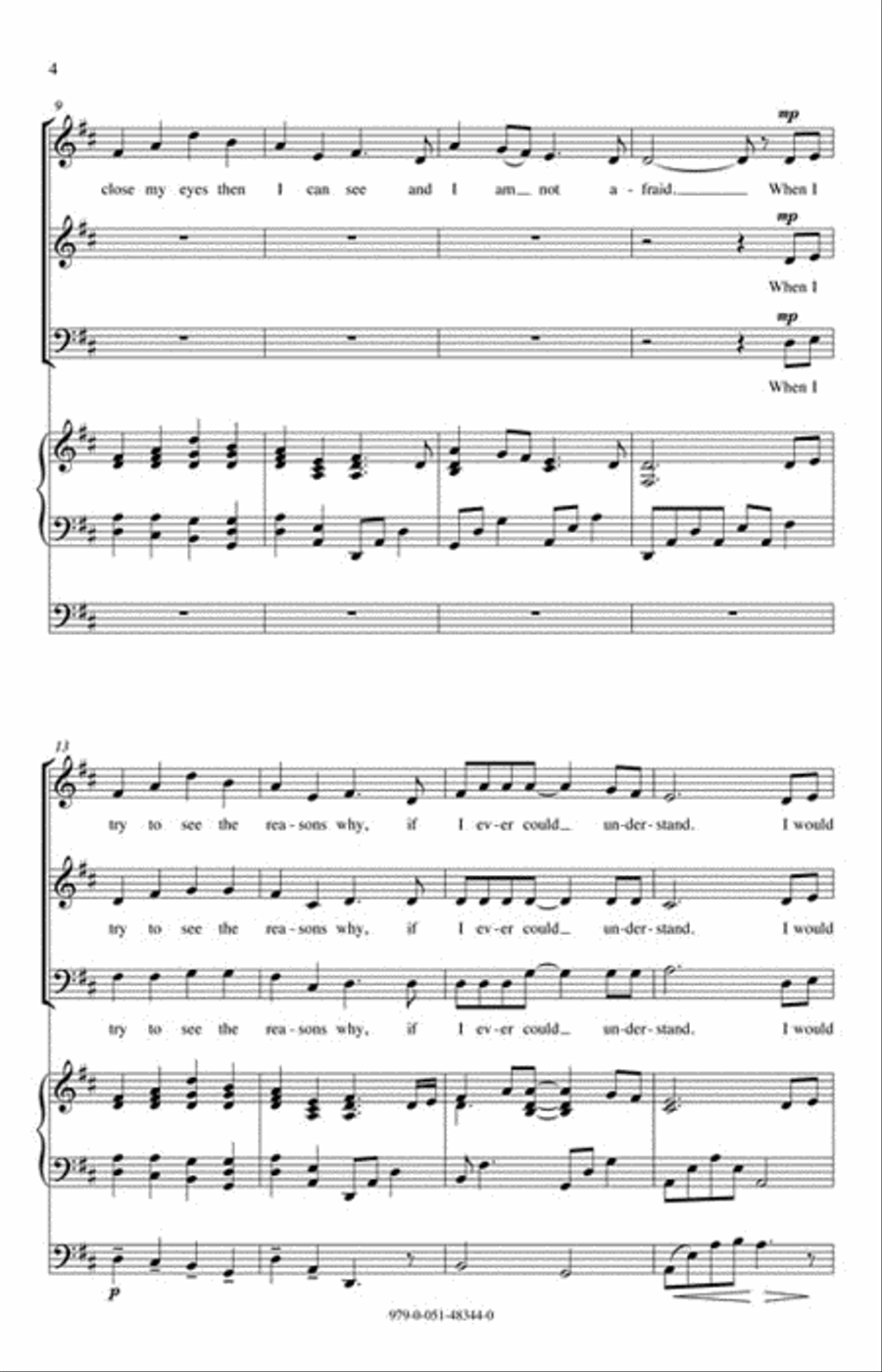 When I Close My Eyes 3-Part scores gallery preview page 3