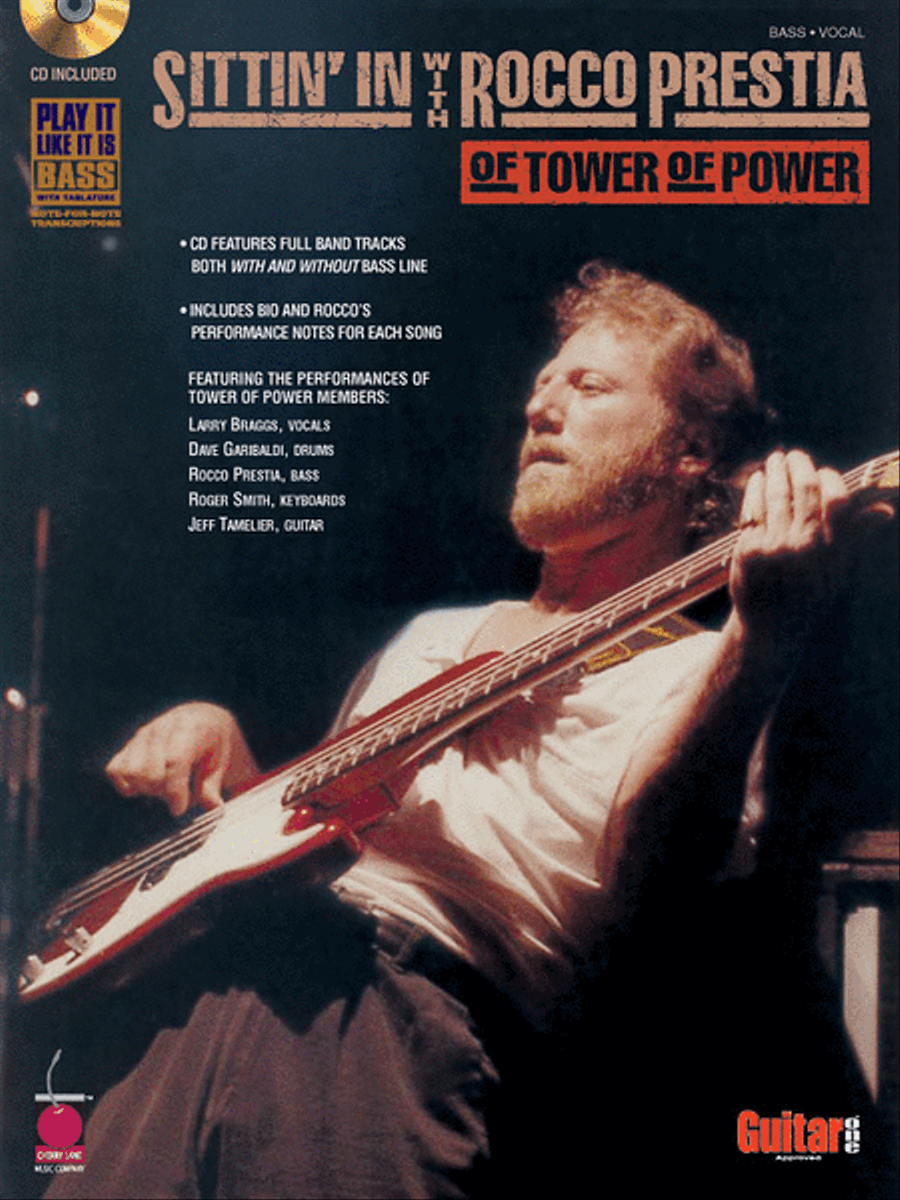 Sittin' In with Rocco Prestia of Tower of Power Bass Guitar Tablature scores gallery preview page 1