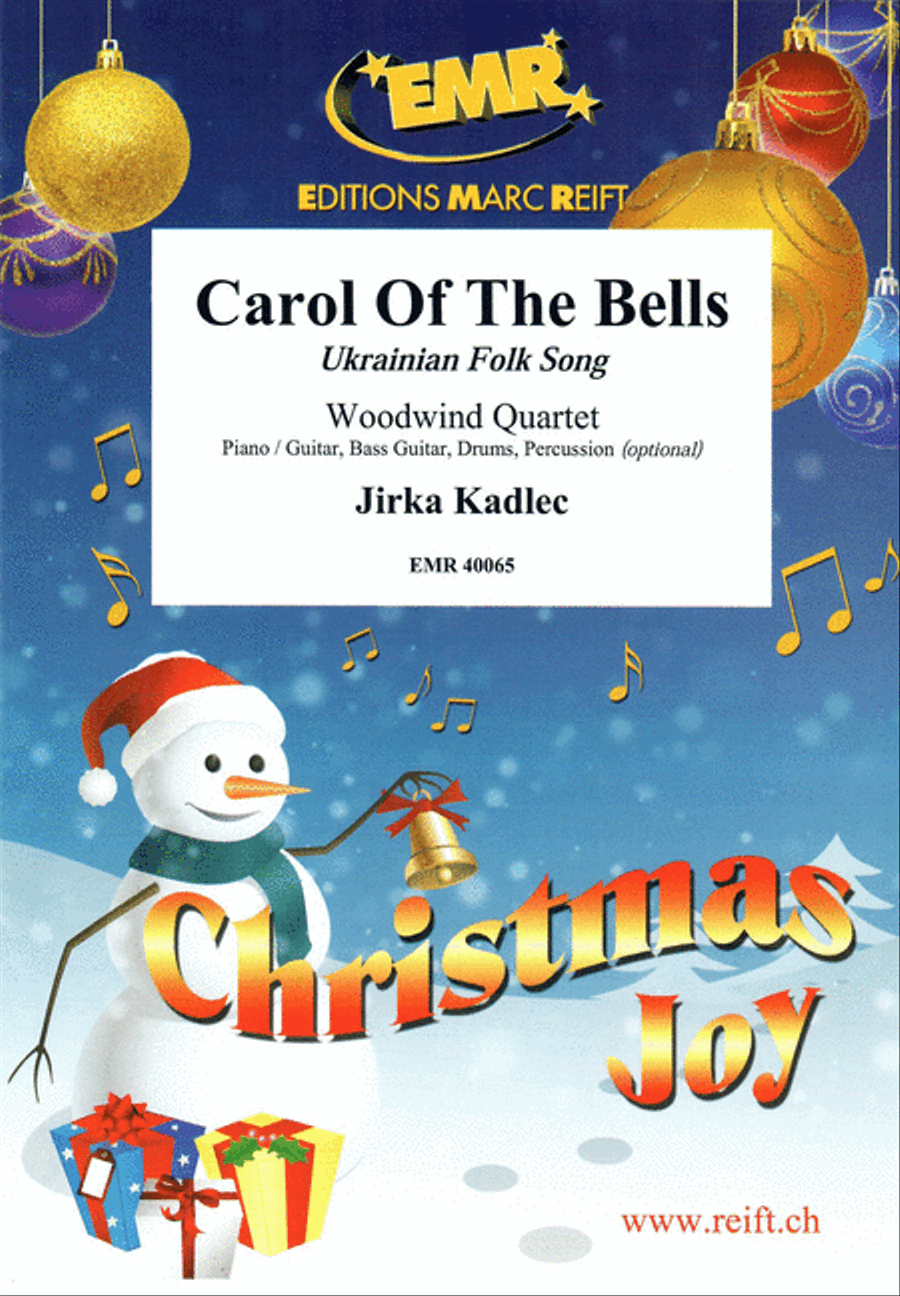 Carol Of The Bells Woodwind Quartet scores gallery preview page 1
