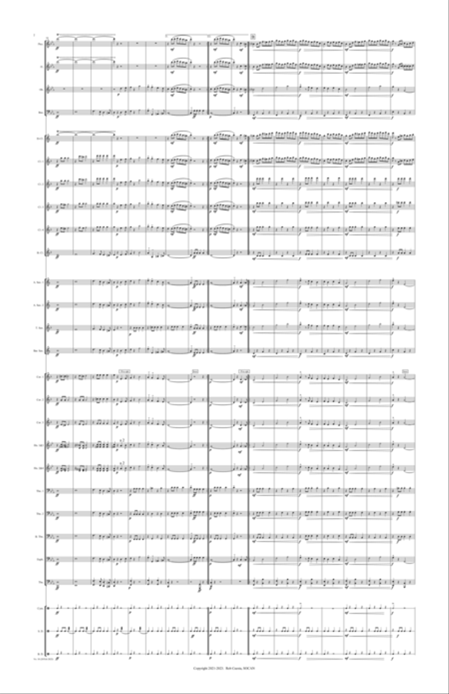 Denison's Troop Denison's Troop Concert Band scores gallery preview page 2