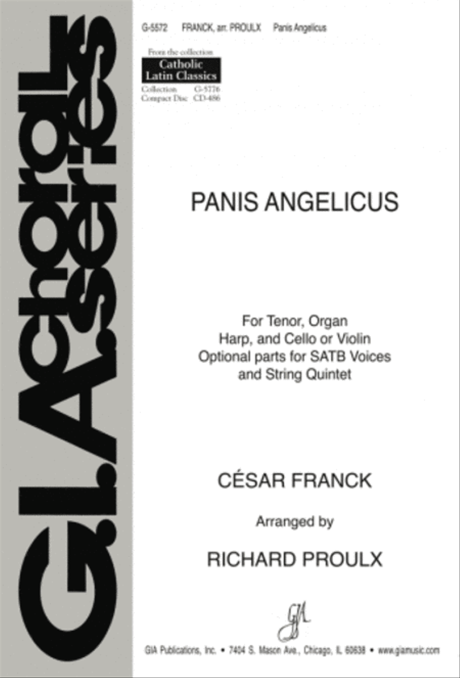 Panis Angelicus - Full Score Cello scores gallery preview page 1
