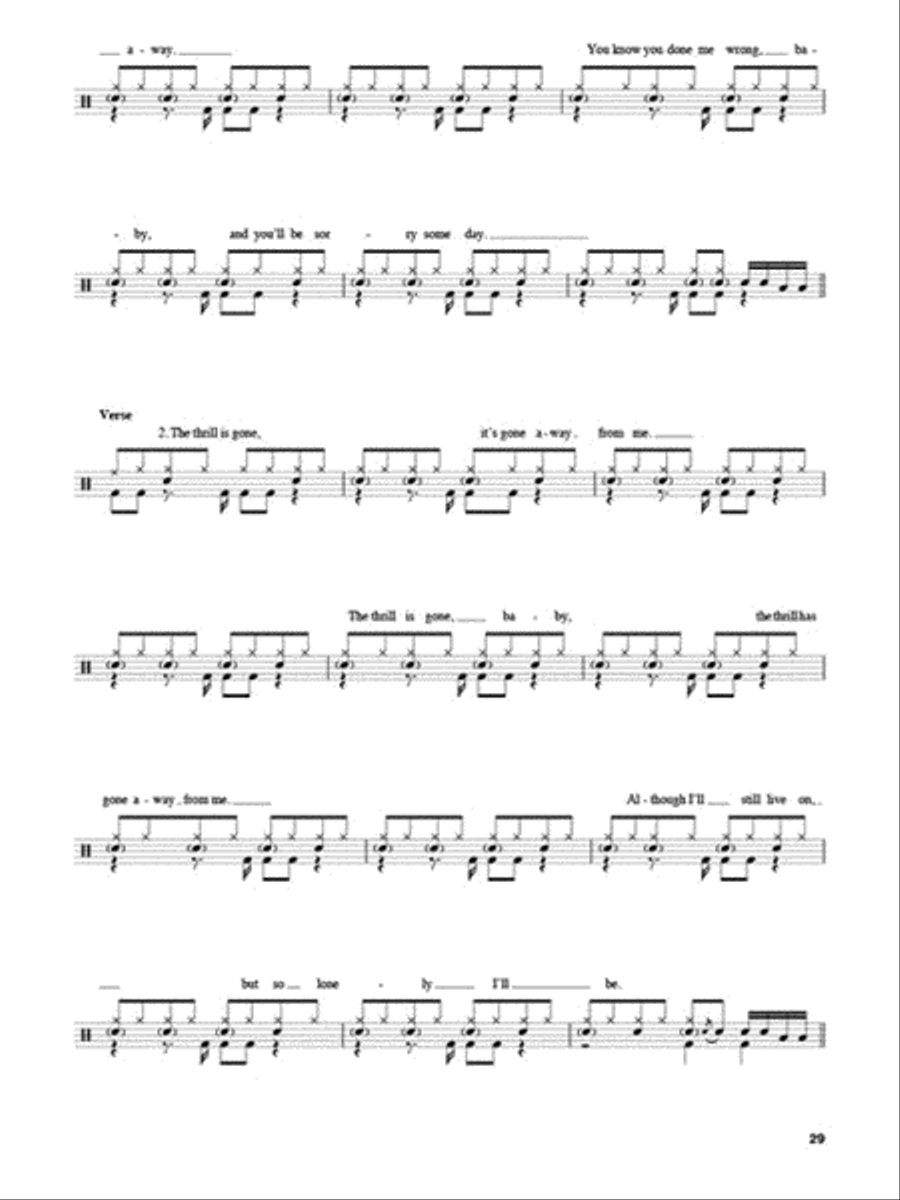 Blues Percussion scores gallery preview page 5