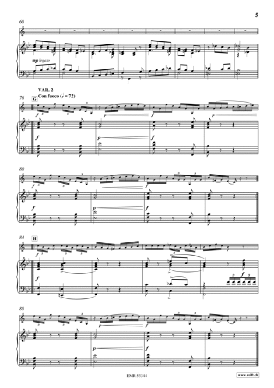 Concertino Euphonium scores gallery preview page 4