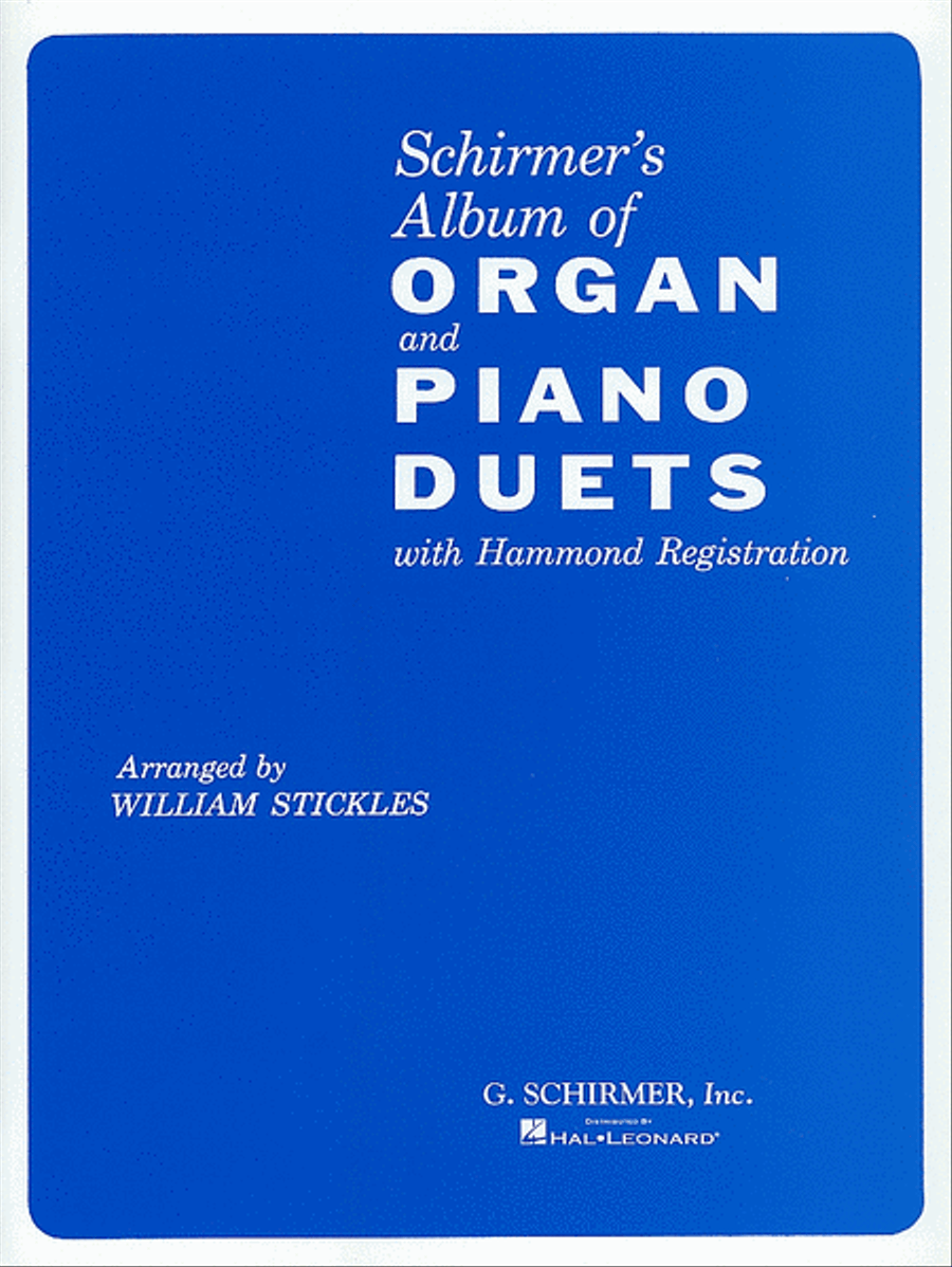 Book cover for Schirmer's Organ and Piano Duets