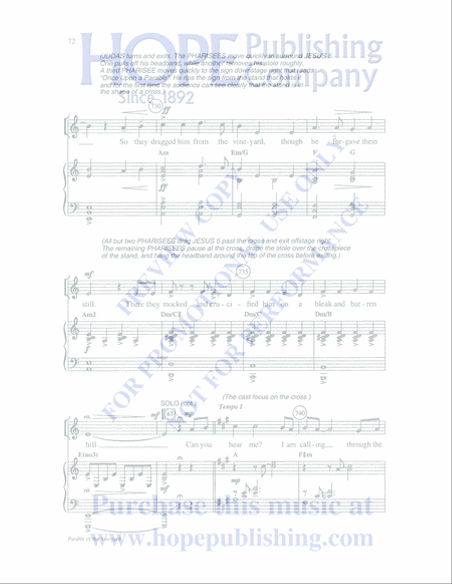 Once Upon a Parable Once Upon a Parable Unison Choir scores gallery preview page 72