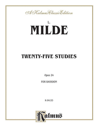 Book cover for Twenty-five Studies