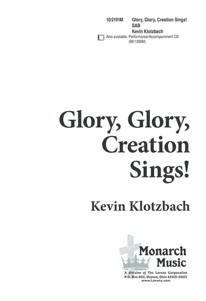 Glory, Glory! Creation Sings! image number null