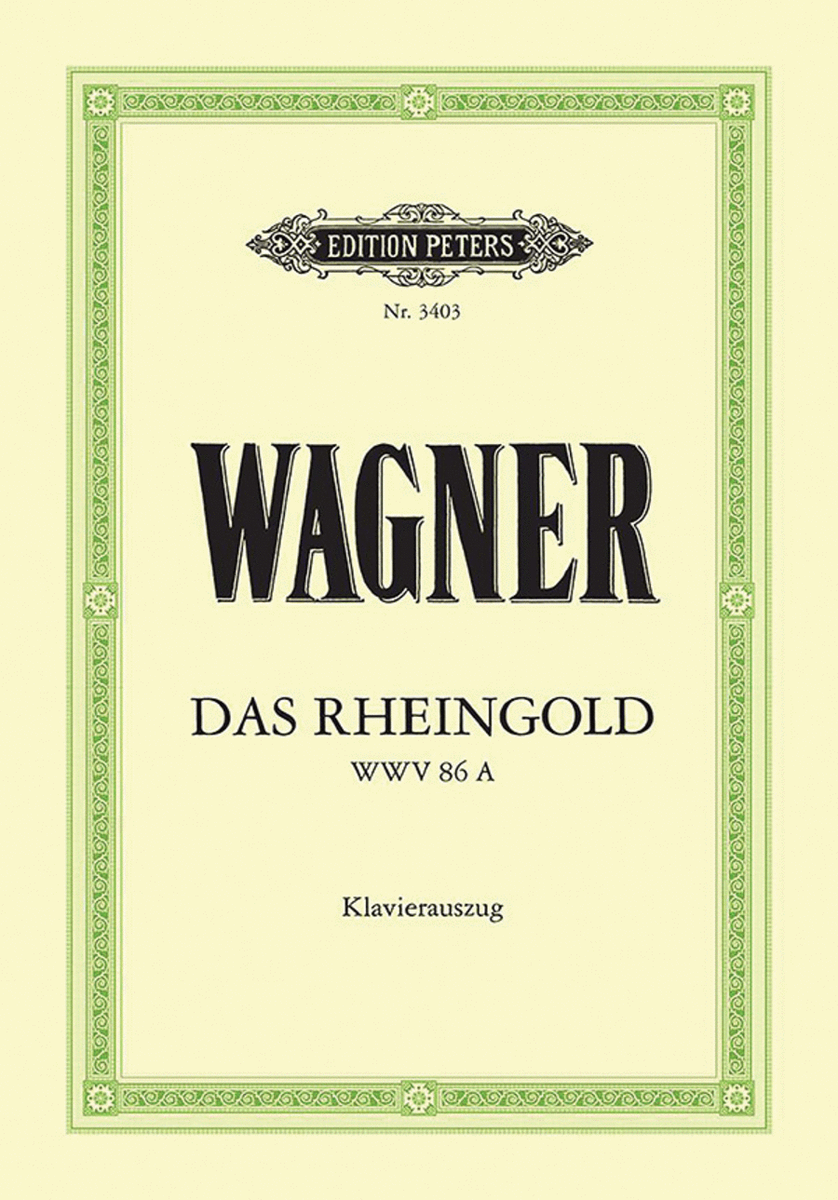 Das Rheingold WWV 86a (Vocal Score)