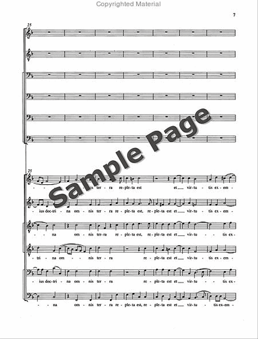 Virtute magna Virtute magna Mixed Choir scores gallery preview page 8