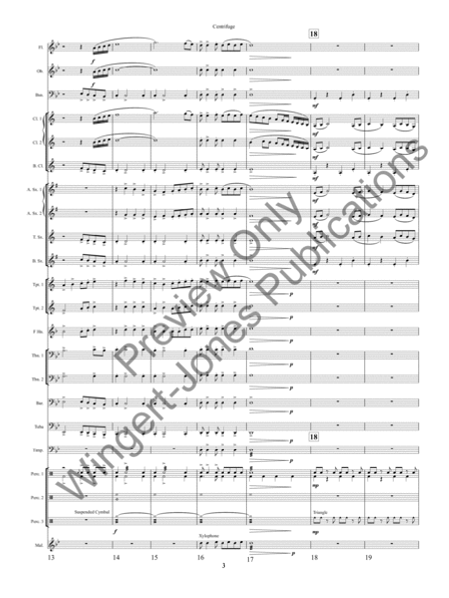 Centrifuge Centrifuge Concert Band scores gallery preview page 6