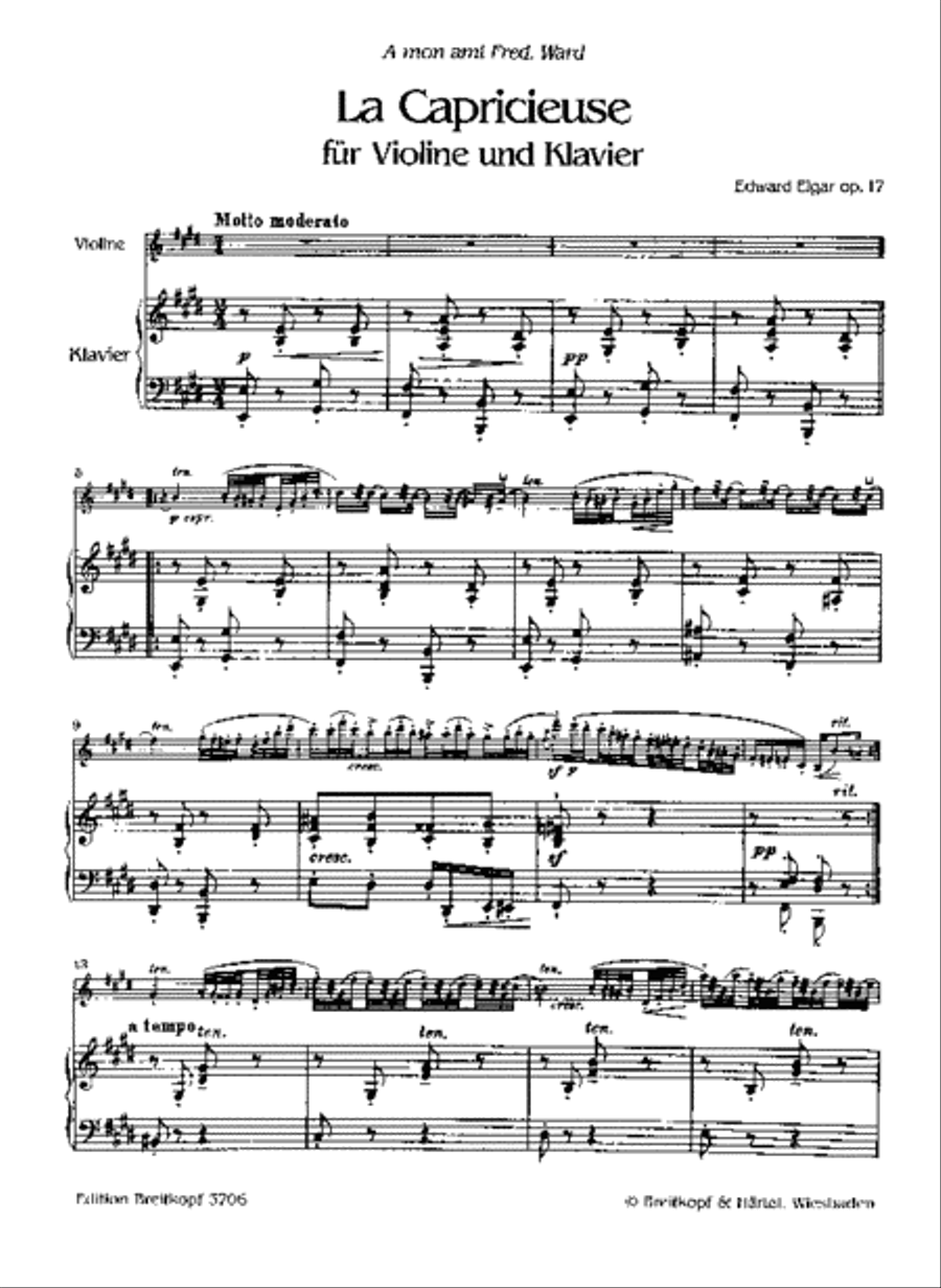 La Capricieuse Op. 17 La Capricieuse Op. 17 Violin Solo scores gallery preview page 2